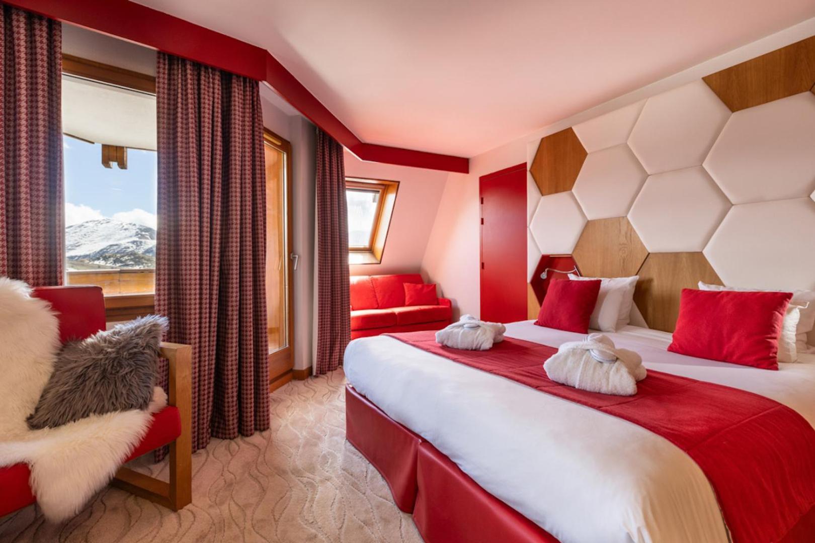 Royal Ours Blanc Boutique Hôtel&Spa Alpe d'Huez Exterior foto