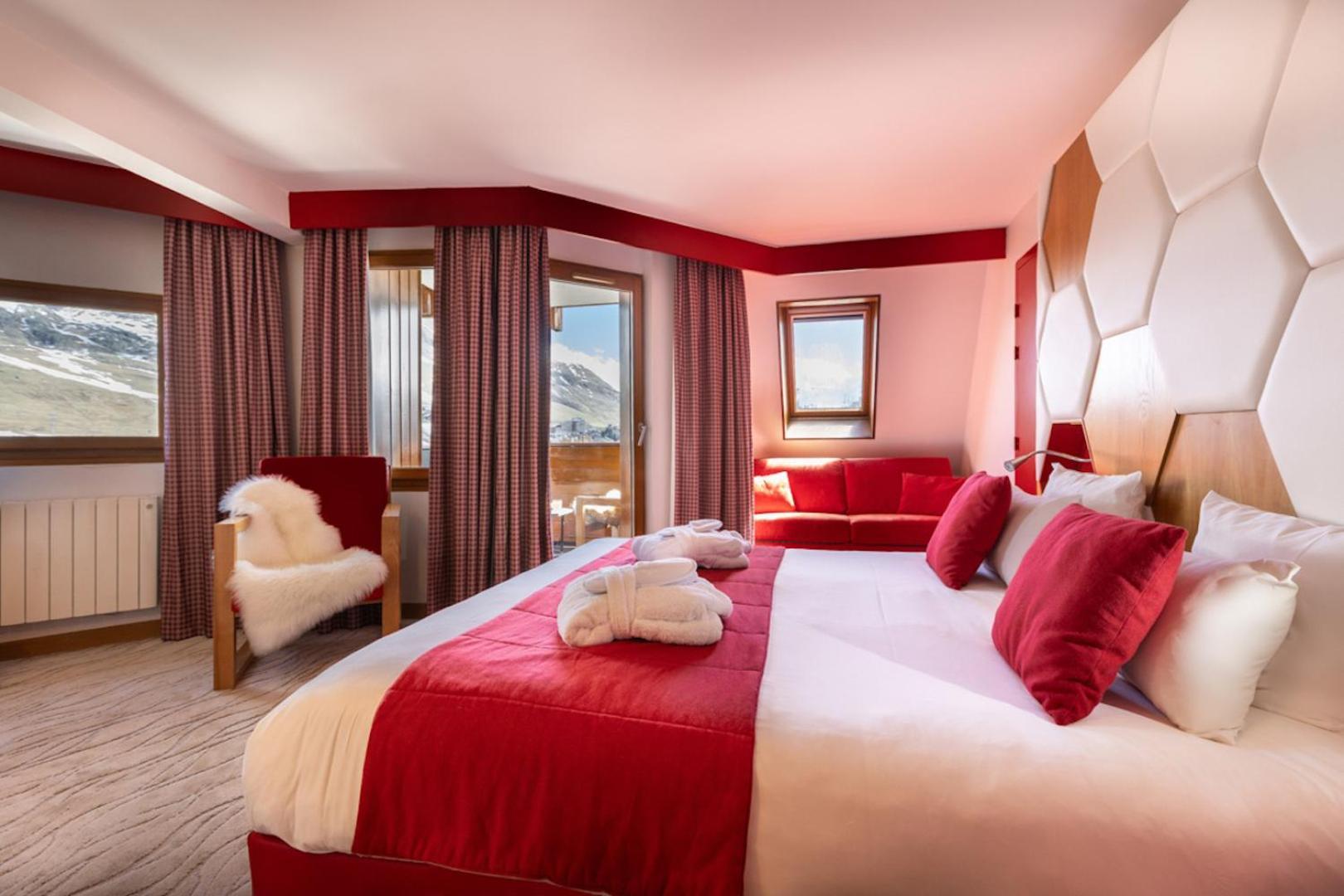 Royal Ours Blanc Boutique Hôtel&Spa Alpe d'Huez Exterior foto