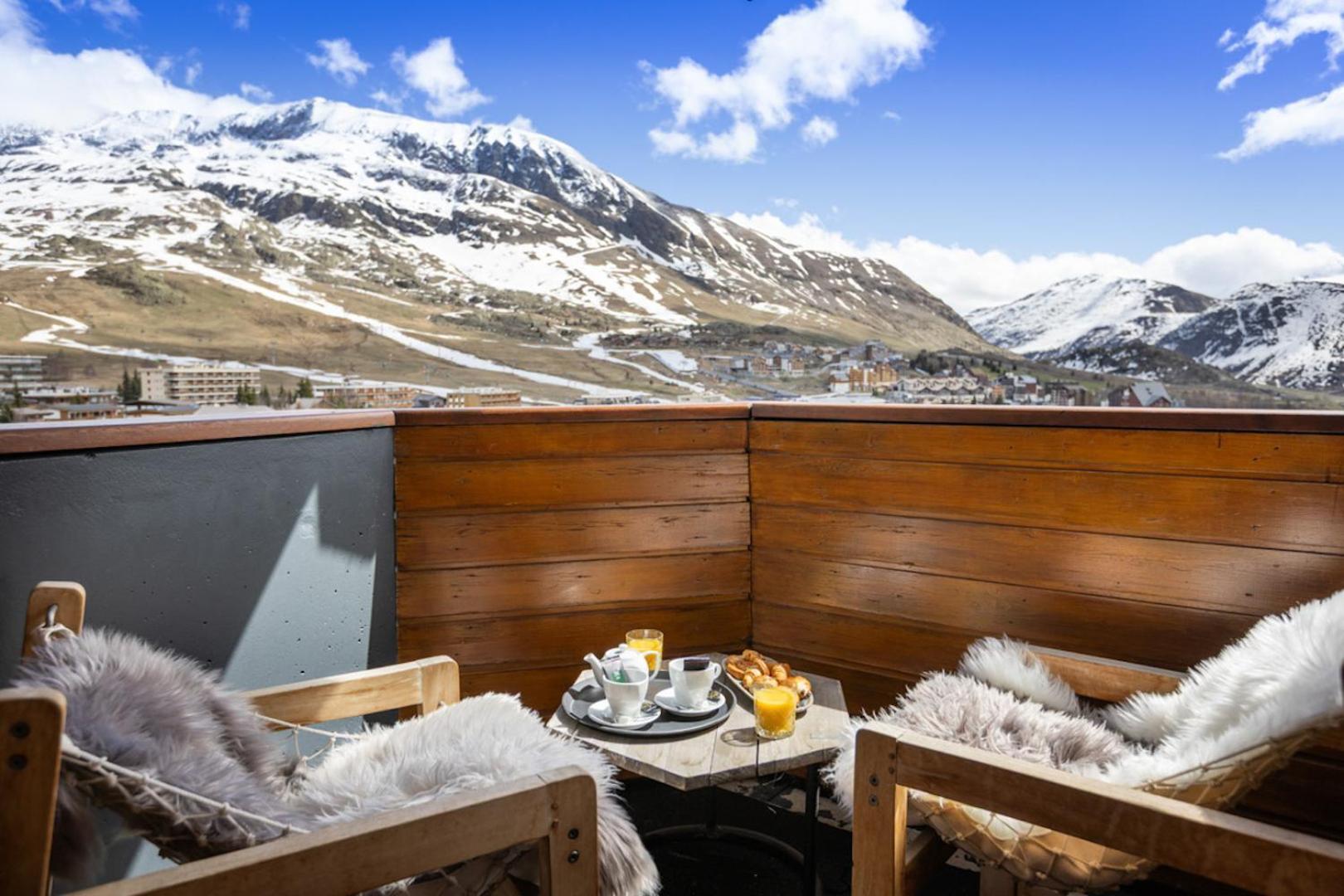 Royal Ours Blanc Boutique Hôtel&Spa Alpe d'Huez Exterior foto